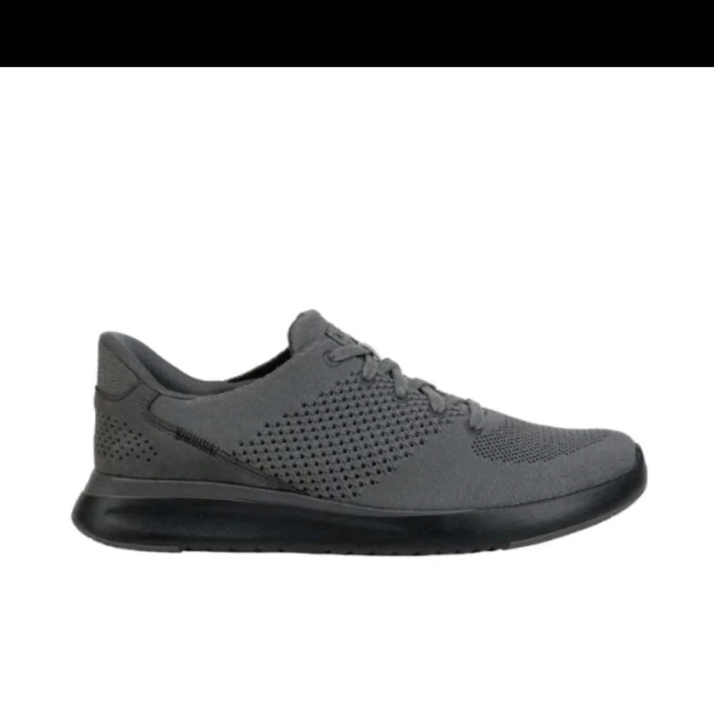 Kizik Lima Unisex Hands-Free Breathable Knit Sneakers – Graphite Gray